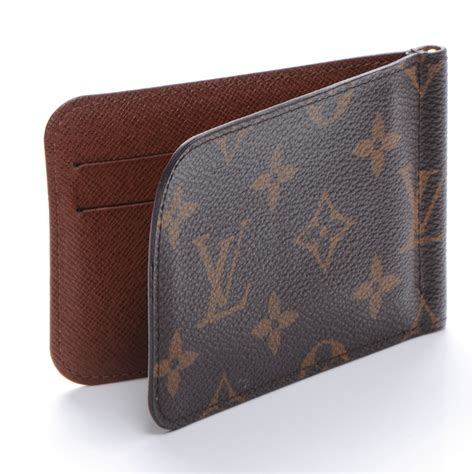 louis vuitton wallet with money clip|louis vuitton bifold men's wallet.